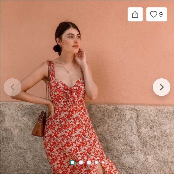 Zara Floral Dress - Picture 2 of 12